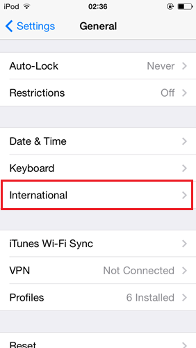 การเปลี่ยนภาษา และวิธีเพิ่มหรือลดขนาดตัวอักษรใน iPhone iPod iPad