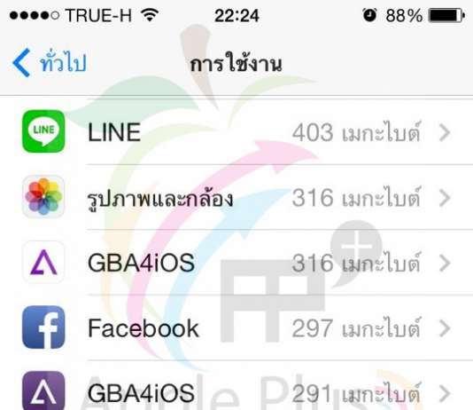 พื้นที่ iPhone iPad iPod เต็มจัดการได้ไม่ยาก