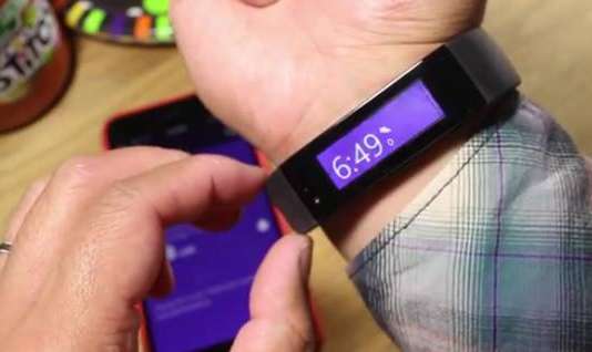วิธีการ,Microsoft Band ,iPhone