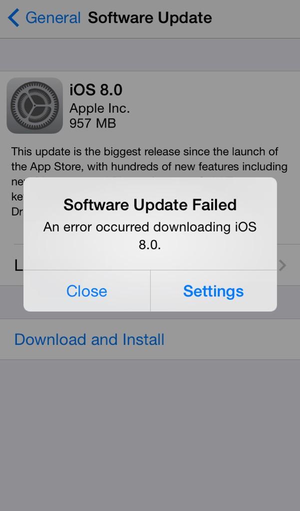 13 วิธีอัพเดต IOS 8 และเกิด Update Requested และ Software Update Unavailable 2 iphonehacks