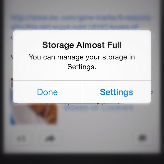 Other storage, iPhone,iPad