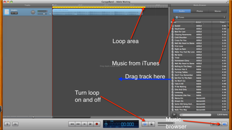 วิธีสร้าง Ringtone บนแอพพิเคชั่น GarageBand