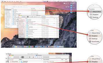 วิธีย้ายไฟล์ใน Dropbox ไปยัง iCloud Drive
