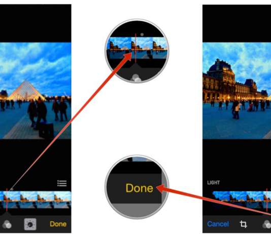 วิธีการ,ปรับความสว่าง,รูป, iOS 8