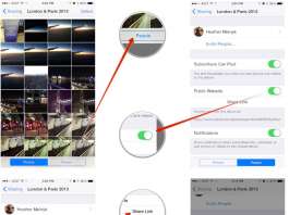 iCloud Photo Sharing