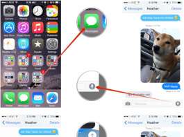 วิธีส่ง ข้อความเสียง iOS 8