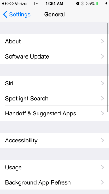 วิธีปรับแต่งค่า, Spotlight, iOS 8,tip